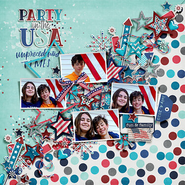 2020 party in the USA 4h of July