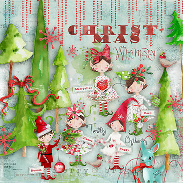 Whimsical-Christmas-The Towey Children