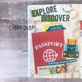 Travel, Explore, Discover- Simple Stories