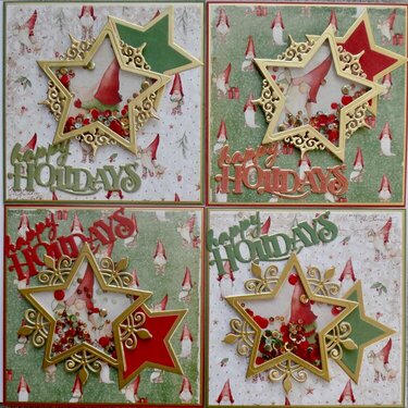 Starry Holiday Cards 