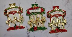 Carousel Easel Christmas Cards 