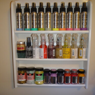 Recycled Spice Rack