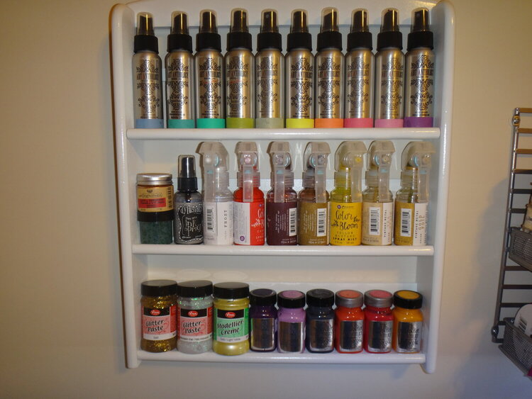 Recycled Spice Rack