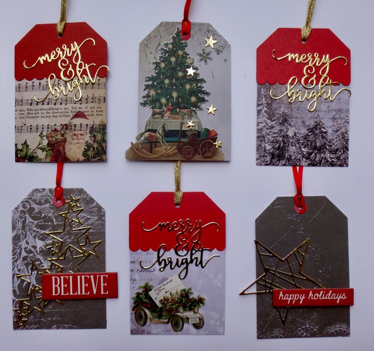 Merry &amp; Bright Gift Tags