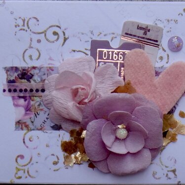 Lavender Gift Card Holder