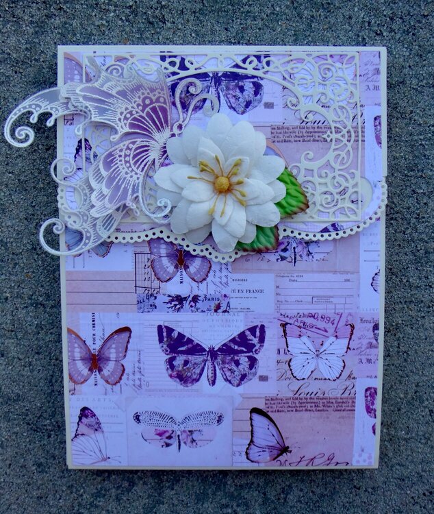 Lavender Flip Fold (for Norma)