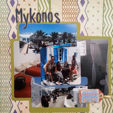 Arriving in Mykonos