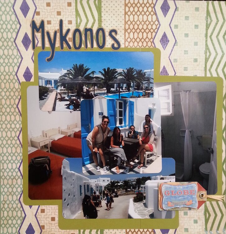 Arriving in Mykonos