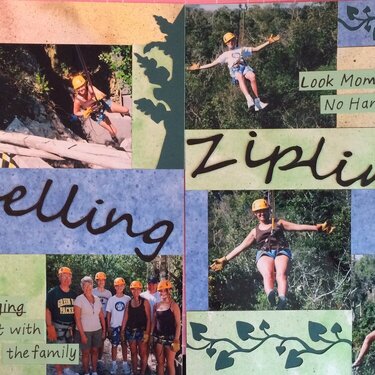 Repelling and Zip lining in Mexico