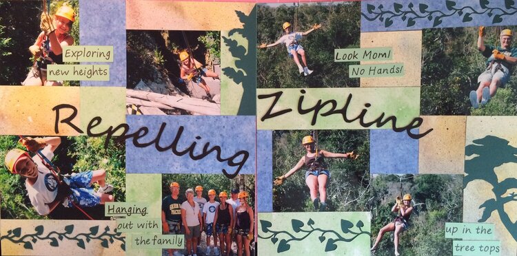 Repelling and Zip lining in Mexico