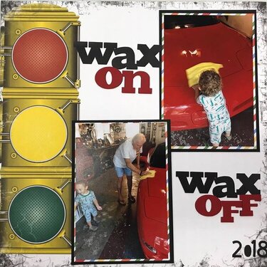 WAX ON--WAX OFF