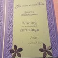 Birthday card for Mom