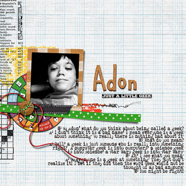 Adon: just A little Geek