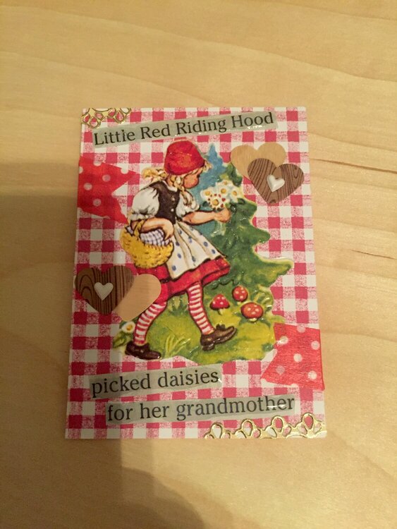 Little Red Riding Hood ATC