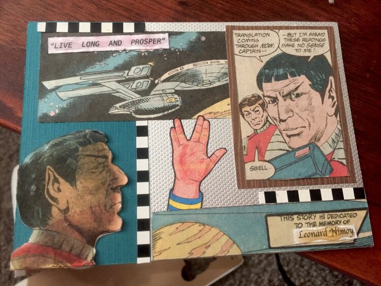 Spock Postcard