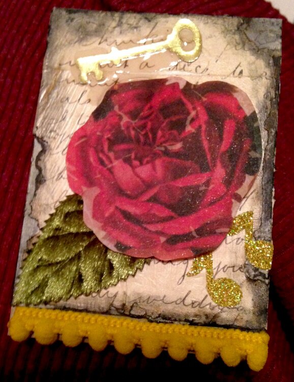 Secret Rose Garden ATC