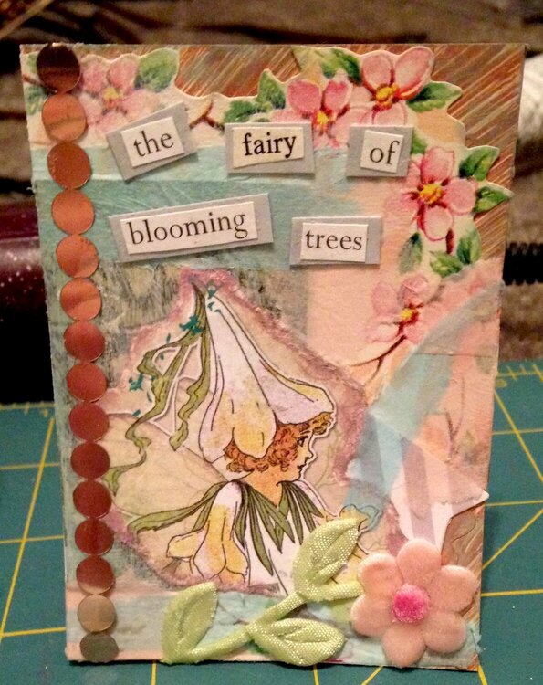 The fairy of the blooming trees ATC