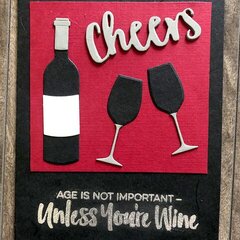 Cheers! Wine Card