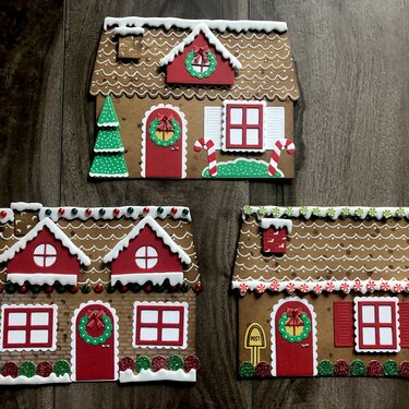 Gingerbread House Xmas Cards