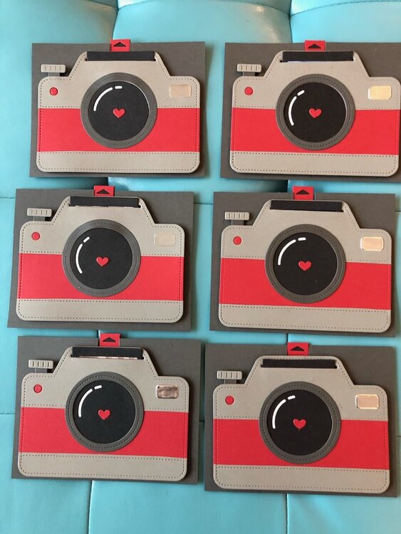 Camera ready Valentines Cards