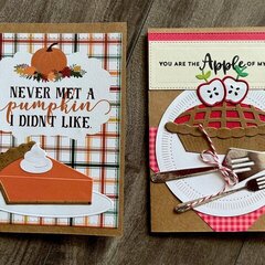 Pie perfection for Thanksgiving cards