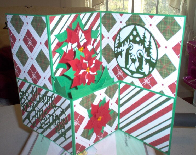 Tri-fold Christmas Card