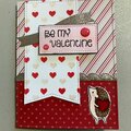 Be my Valentine card 