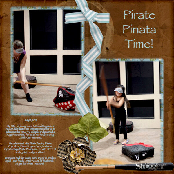 Pirate Pinata Time!