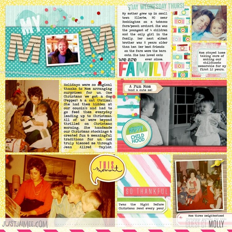 My Memories of Mama page 1