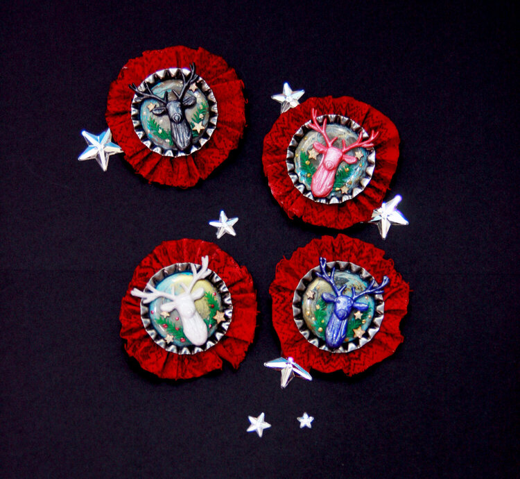 Christmas badge