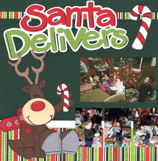 Santa Delivers left side