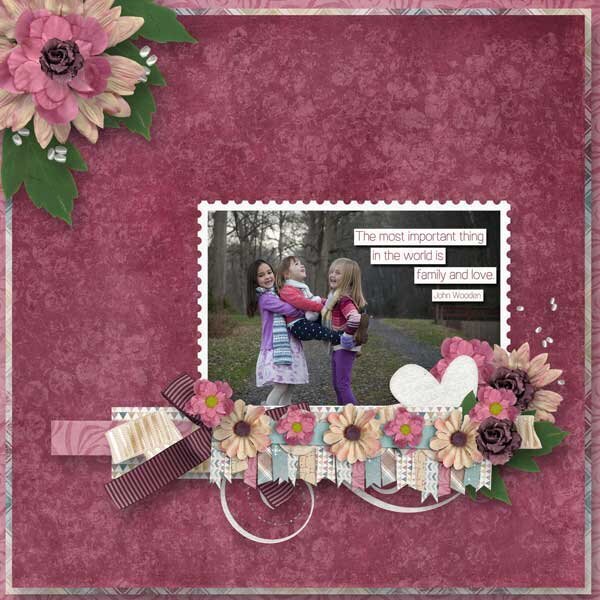 360 All About January Page Kit by Aimee Harrison