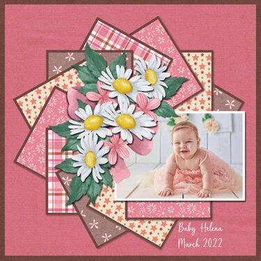 Baby Girl Quick Pages by Scrapbookcrazy Creations  