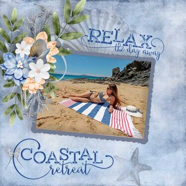 Coastal Retreat - Pickled Pair - by Laitha and Fayette Designs