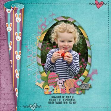 Easter Portraits by Heather Z Scraps