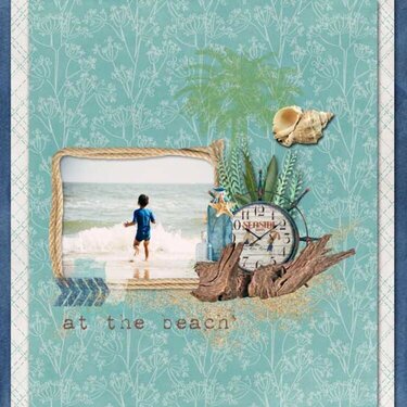 Everyday Stories - The Beach by  Kimeric Kreations
