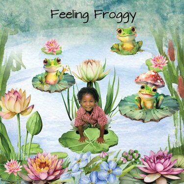 Feeling Froggy by Scrapbookcrazy Creations 