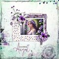 Happy Monthly August by Carol W Designs 