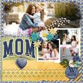Mom upside down is WOW  by ScrapChat Designs
