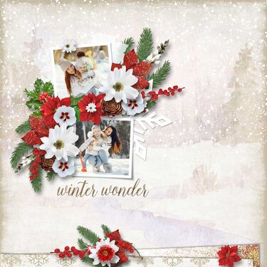 Shining Winter by Simplette Scrap and Design Dec 2018 Anthology