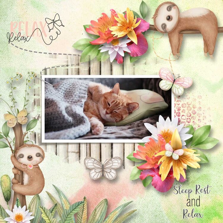 Take Time to Relax by Karen Schulz Designs