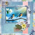 Where the Bluebird's Sing by Adrienne Skelton Designs 