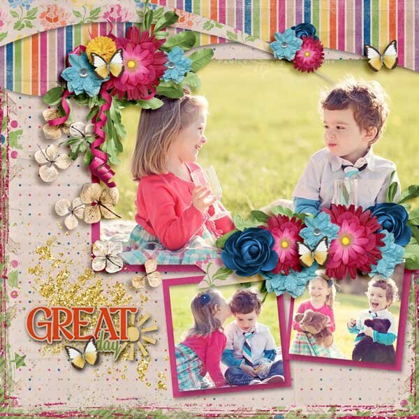 A Fabulous Day Page Kit by Aimee Harrison