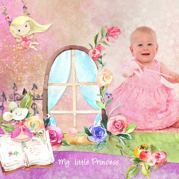 A Little Girls Dream by Ilonka&#039;s Designs