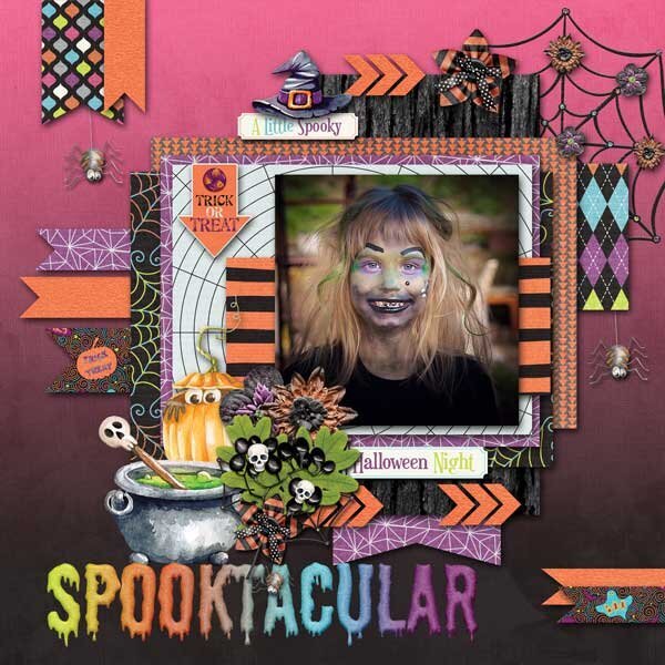 A Little Spooky by JoCee Designs
