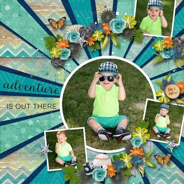 Adventure is out there  by Heartstrings Scrap Art
