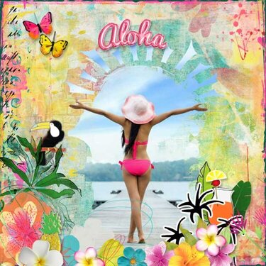 Aloha Summer Party  by et designs