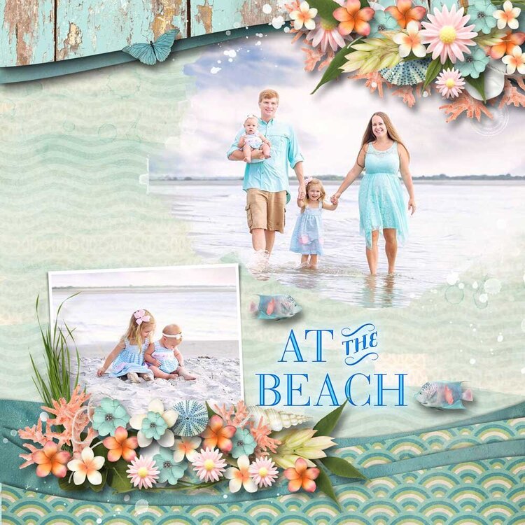 At The Seaside by Heartstrings Scrap Art and Aimee Harrison Designs