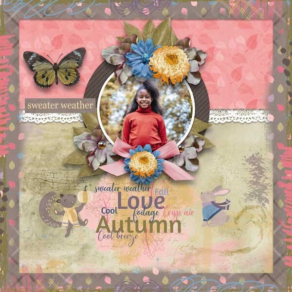 Autumn-Cool Breeze  By Adrienne Skelton Designs