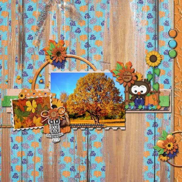 Autumn Days BUNDLE by Heather Z Scraps